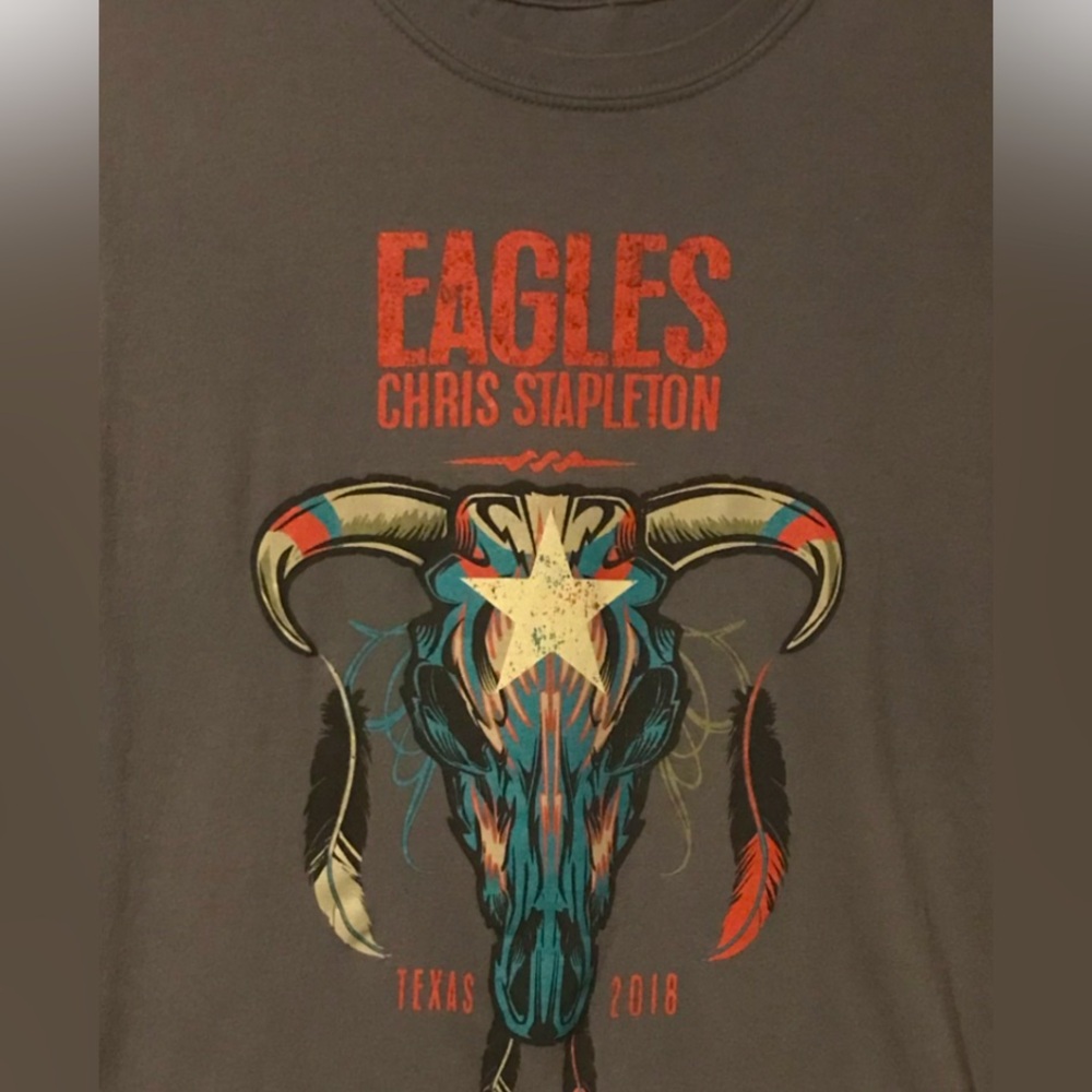 Chris Stapleton Eagles Tour medium t shirt